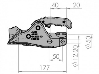 Cupla ALKO AK301 2