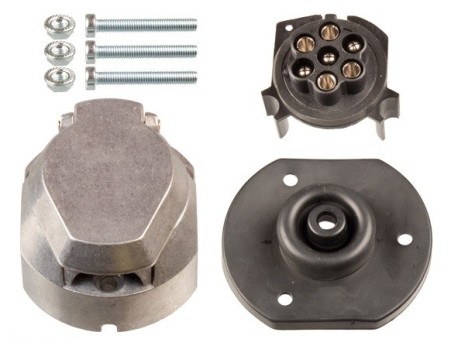 Kit Priza 7 pini, aluminiu
