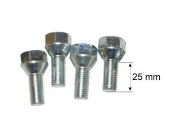 Set prezoane M12x1,5 conice  - 4 buc. 2
