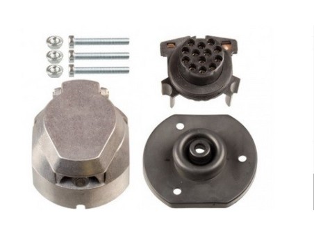 Kit priza 13 pini , aluminiu