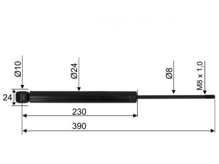 Amortizor Stabilus pentru AL-KO 120SR/SR1