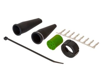 Conector baioneta 8 pini verde 2