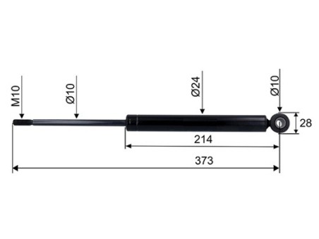 Amortizor OMC 750-1300kg