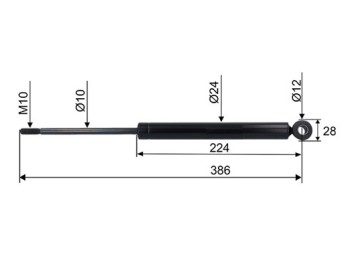 Amortizor OMC 1800-2500kg