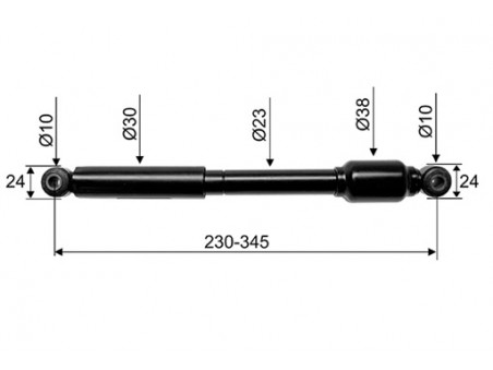 Amortizor Stabilus pentru ALKO 120SR / SR1/ SV vers. B