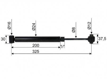 Amortizor Sabilus pentru ALKO 161S, 161VB/VB-2