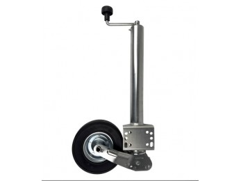 Roata sprijin retractabila, suport sudat, 400kg 2