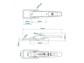 Inchizator oblon SPP ZB-01 2