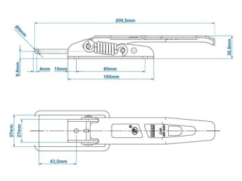 Inchizator oblon SPP ZB-01C 2