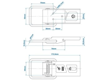 Inchizator oblon SPP ZB-07 2