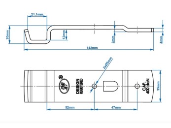 Contraplaca inchizator SPP Z-02A 2