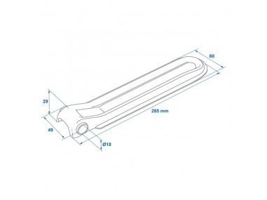 Balama oblon 270mm